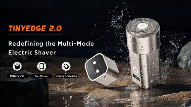 Kickstarter - TinyEdge 2.0 Redefining the Multi-Mode Electric Shaver