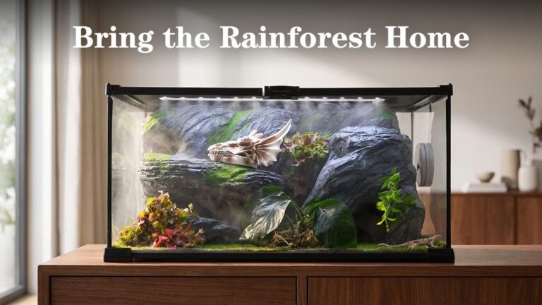 Kickstarter - WildFormBring the Rainforest Home,Smart Bioactive Terrarium