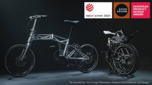 Tetra- A Tubular Space-Frame Folding Bike