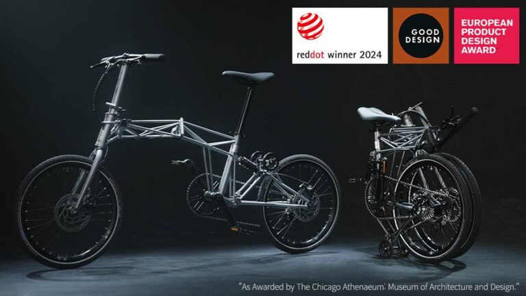 Tetra- A Tubular Space-Frame Folding Bike