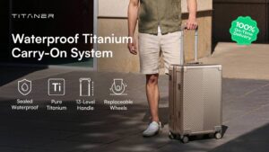 Titaner Voyager- Waterproof Titanium Carry-On System