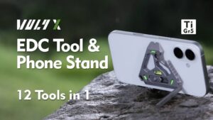 VULYX - The Magnetic 12-in-1 Phone Stand & Titanium EDC Tool