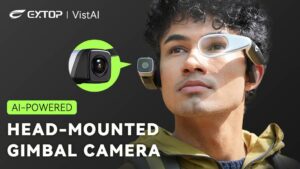VistAI- World's First AI-Powered Head-Mounted Gimbal Camera