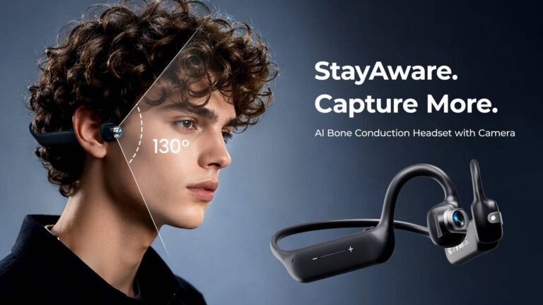 AI Bone Conduction Headset That Sees & Assists