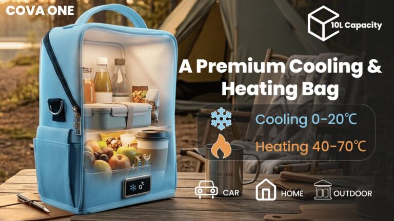 COVA ONE- A Premium Cooling & Heating Bag for Life On The Go