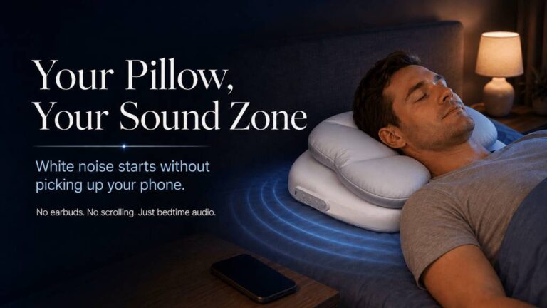HushNest- Turn Your Pillow Into a Personal Sound Zone