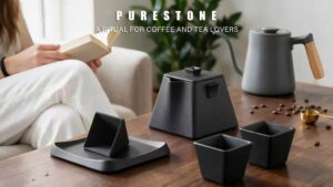 Purestone- The Dual-Brew Alumina Ceramic Tea & Coffee Set