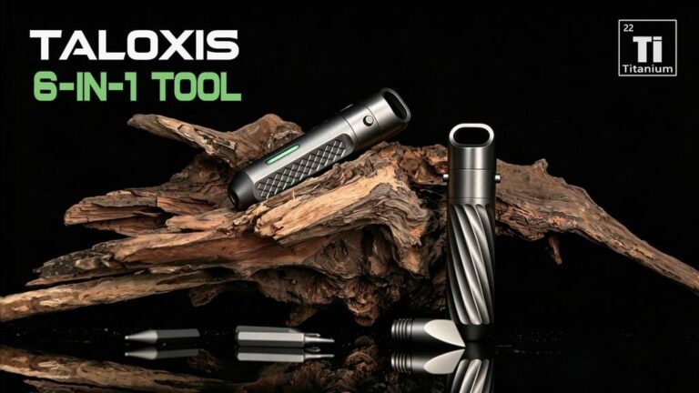 TALOXIS Zorv- Modular Titanium EDC Capsule System