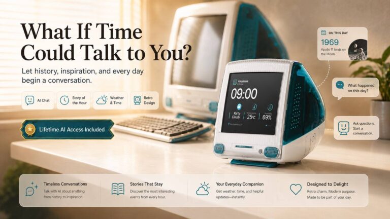 TimeCapsule G3- A Tiny AI Time Machine for Your Desk