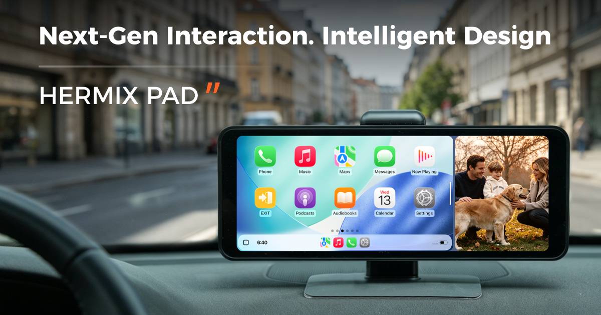 HERMIX PAD- Automotive-Grade Smart Display for Every Journey