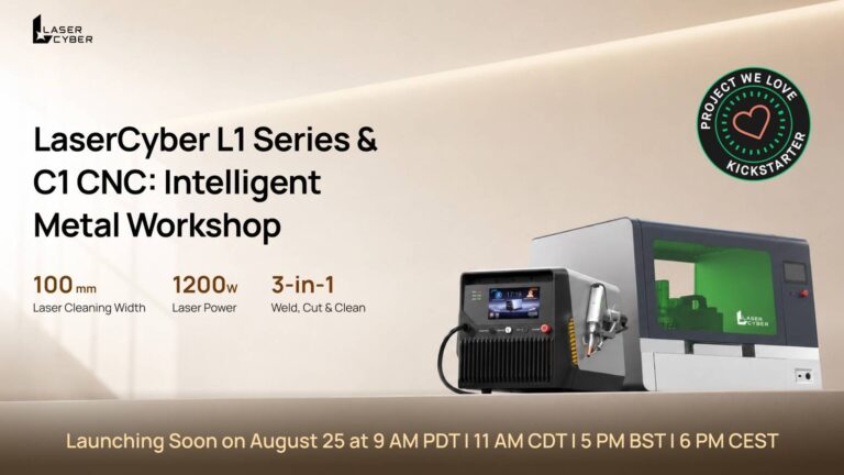 LaserCyber L1 Series & C1 CNC- Intelligent Metal Workshop