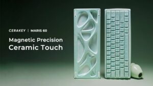 MARIS 60- The Next-Gen Hollow Full Ceramic Magnetic Keyboard