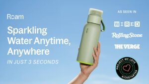 Roam SodaTop- Make Sparkling Water Anywhere, Anytime
