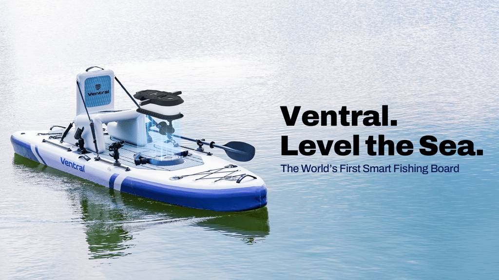 Ventral Inflatable Smart Drive Fishing Board with GPS