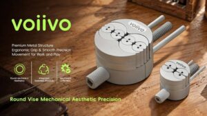 Voiivo Round Vise - Mechanical Aesthetic Precision