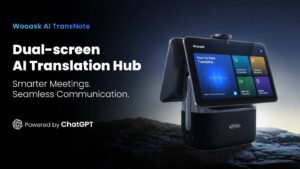 Wooask TransNote- Dual-Screen AI Translation Hub