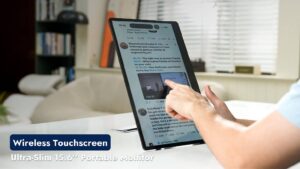 4URPC X6- 15.6- Wireless Touchscreen Portable Monitor