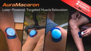 AuraMacaron- Portable Red Light Therapy for Muscle Relaxation