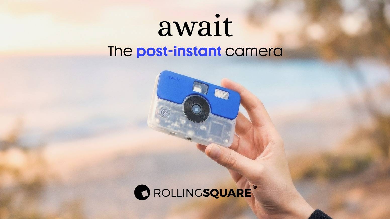 Await- Digital Ease, Analog Soul. Camera for What Matters