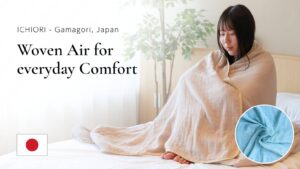 ICHIORI- A Japanese Gauze Blanket for Everyday Comfort