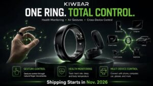 KiWear Ring- Control Every Device with a Gesture