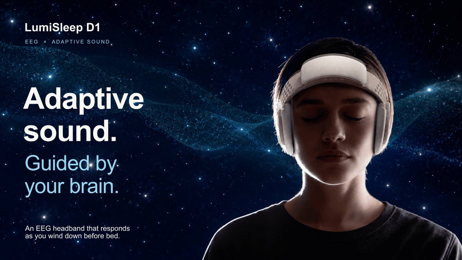 LumiSleep D1- An EEG Headband with Adaptive Sound