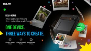 Nelko Norve- Red Dot Award-Winning Instant Camera & Printer
