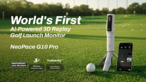 NeoPace G10 Pro- AI 3D-Replay Golf Monitor