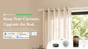 REZE FLOW- All-in-One Smart Curtain Rod