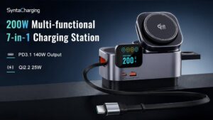 SyntaCharging 200W Multi-functional 7-in-1 Charging Station