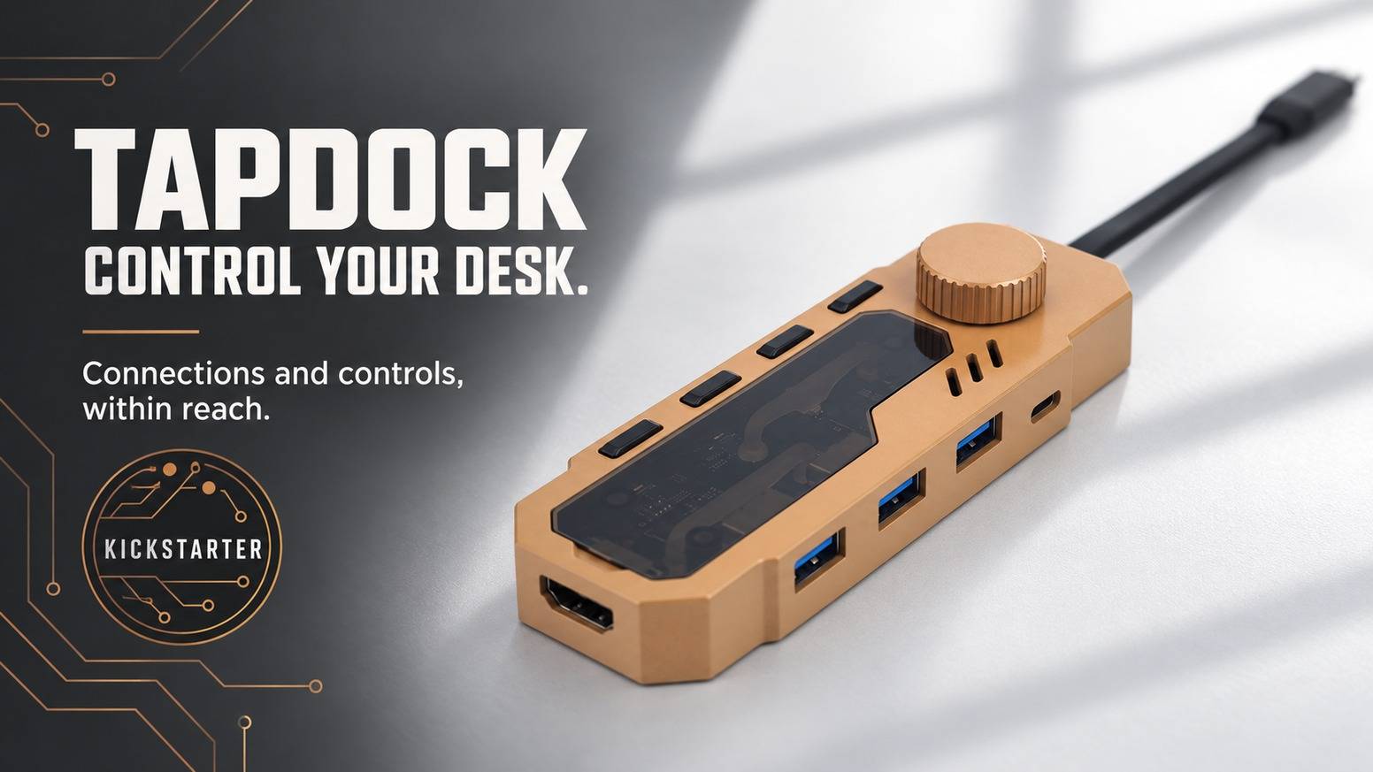 TapDock- The Desktop Hub with One-Touch Shortcuts