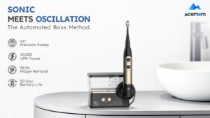 The 45° Sonic-Oscillating 2-in-1 Flossing Toothbrush