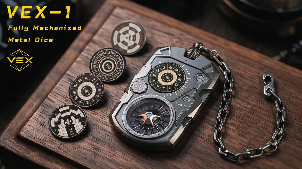 VEX-1- 6-in-1 All-Metal Mechanical Dice