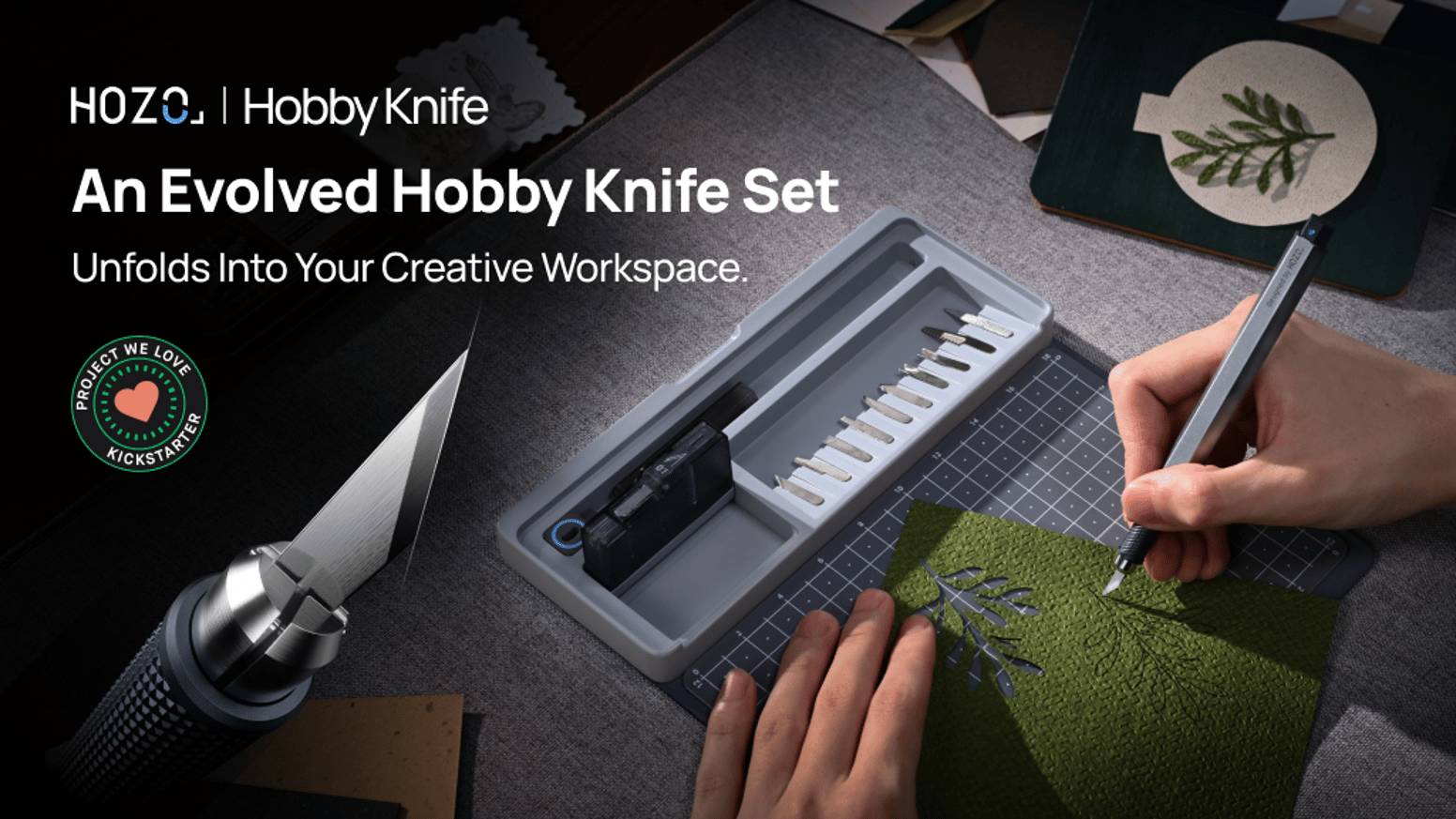 HOZO Hobby Knife - A Classic, Reinvented for Makers