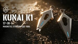 Kunai K1: 17-in-1 Magnetic Titanium Multitool