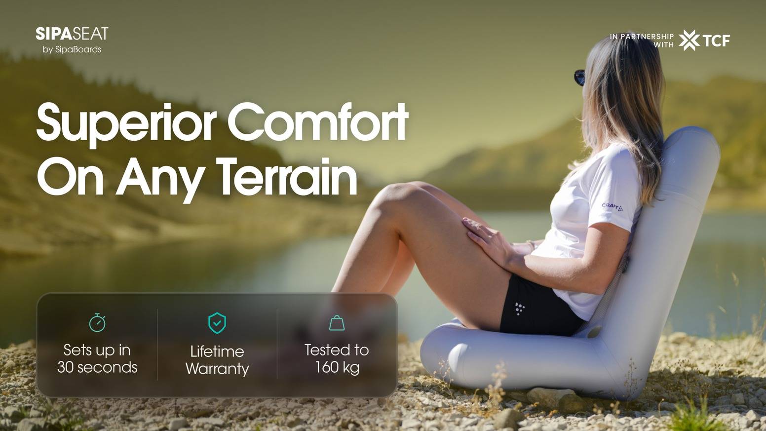 SipaSeat- Lounge Comfort. Anywhere.