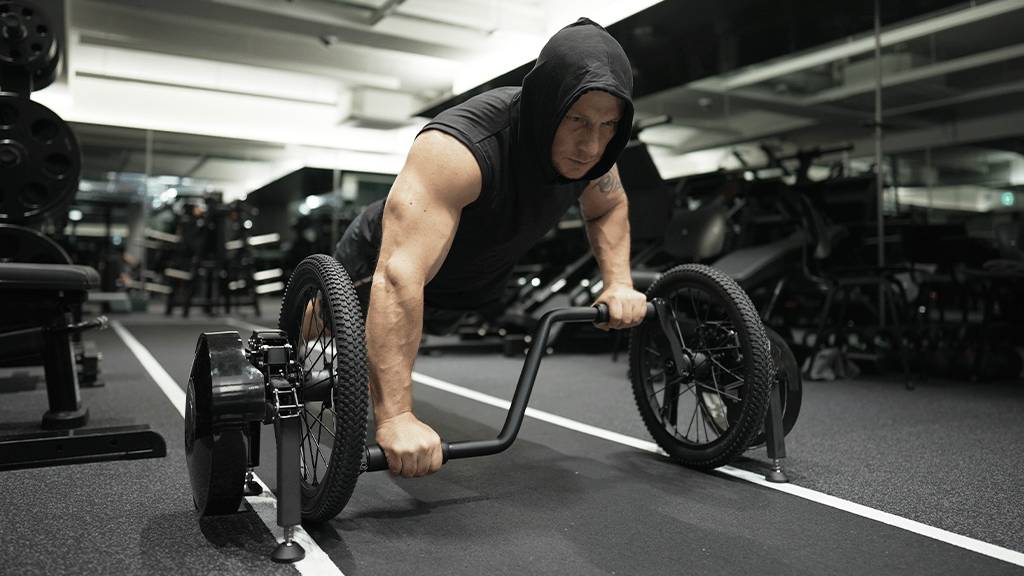 VYRAX Core- The 2-in-1 Ab Roller and High Intensity Trainer